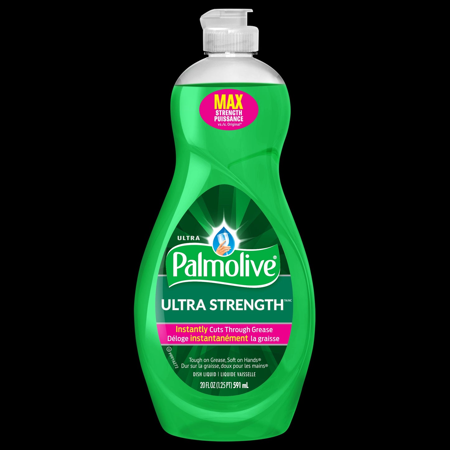 Palmolive Dish Soap Ultra Strength; 20 Fluid Ounces; 9 Per Case