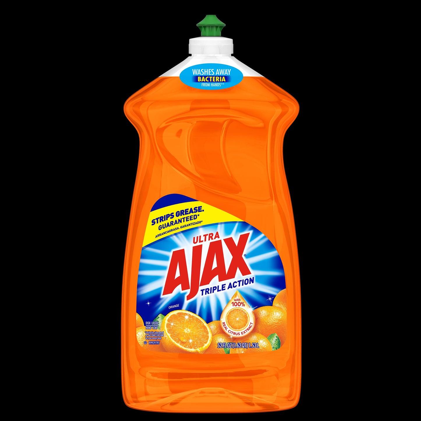 Ajax Dish Liquid Orange; 52 Fluid Ounces; 6 Per Case