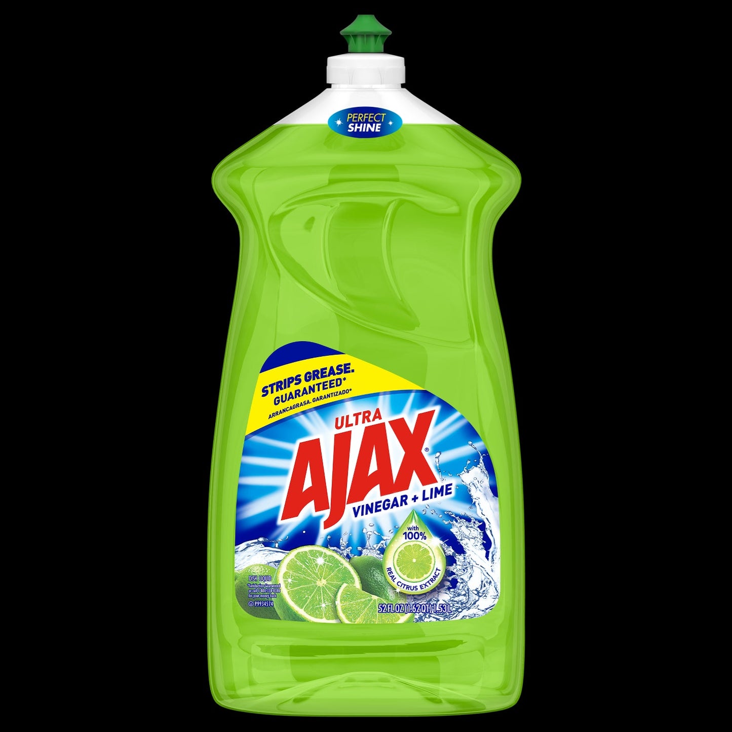 Ajax Dish Liquid Lime; 52 Fluid Ounces; 6 Per Case