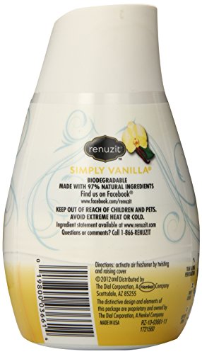 Renuzit Adjustable Vanilla Apricot Blossom & Almond; 7 Ounces; 12 Per Case