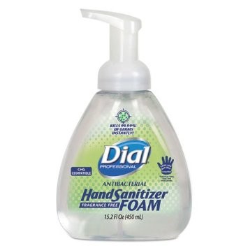 Dial Foaming Hand Sanitizer Pump; 15.2 Fluid Ounces; 4 Per Case