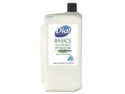 Dial Basics Liquid Hand Soap Refill; 33.81 Fluid Ounces; 8 Per Case