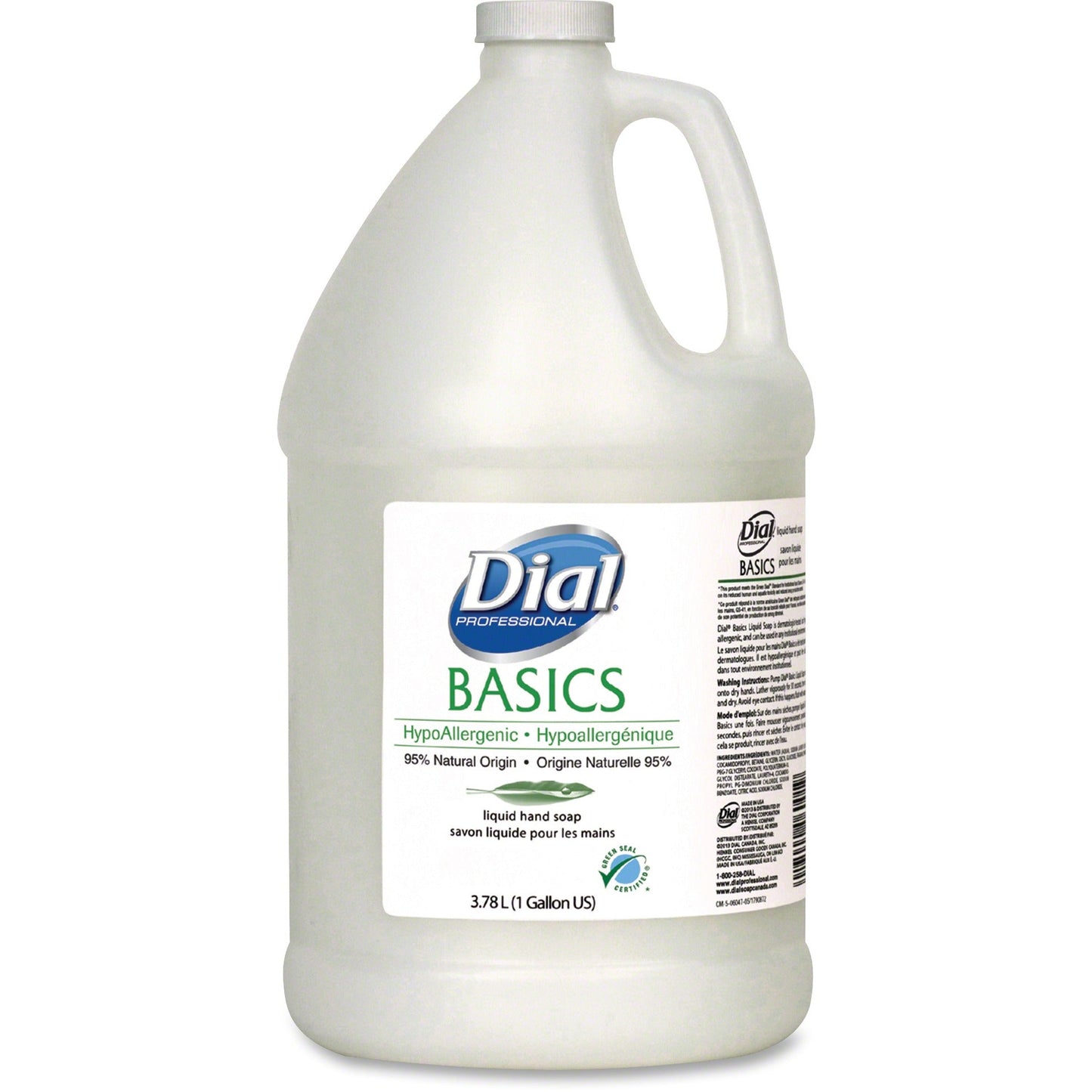 Dial Basics Liquid Hand Soap; 1 Gallon; 4 Per Case