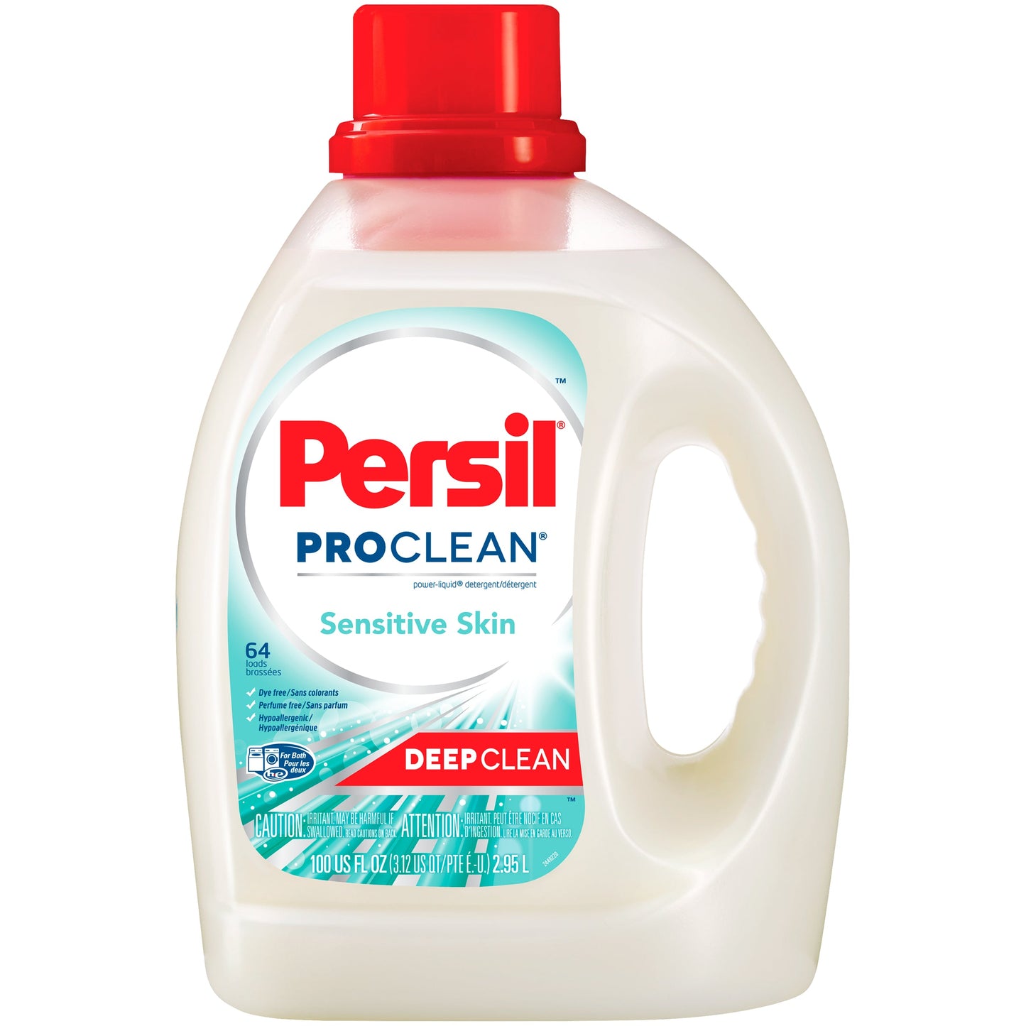 Persil Proclean Sensitive Skin Liquid Detergent; 100 Fluid Ounces; 4 Per Case