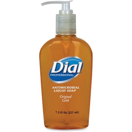 Dial Gold Antibacterial Liquid Hand Soap Pump; 7.5 Fluid Ounces; 12 Per Case