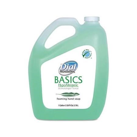 Dial Basics Foaming Hand Wash Refill; 128 Fluid Ounces; 4 Per Case