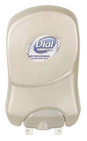 Dial Duo Touch Free Universal Dispenser Pearl; 42.27 Fluid Ounces; 3 Per Case