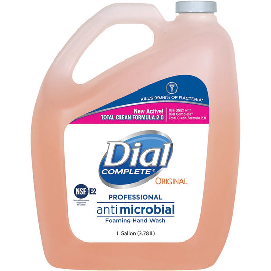 Dial Complete Original Antimicrobial Foaming Hand Wash; 1 Gallon; 4 Per Case