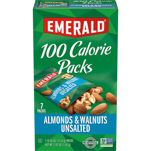 Emerald Natural Walnut & Almond 100 Calorie Pack; 3.92 Ounces; 12 Per Case