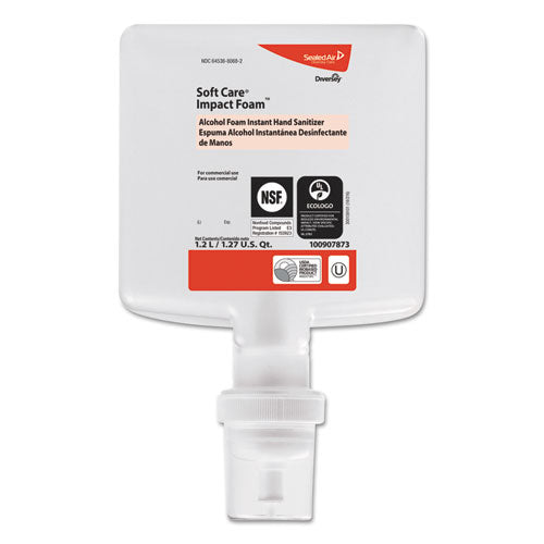 Soft Care Impact Foam; 1200 Milliliter; 6 Per Case - High Mart Wholesale