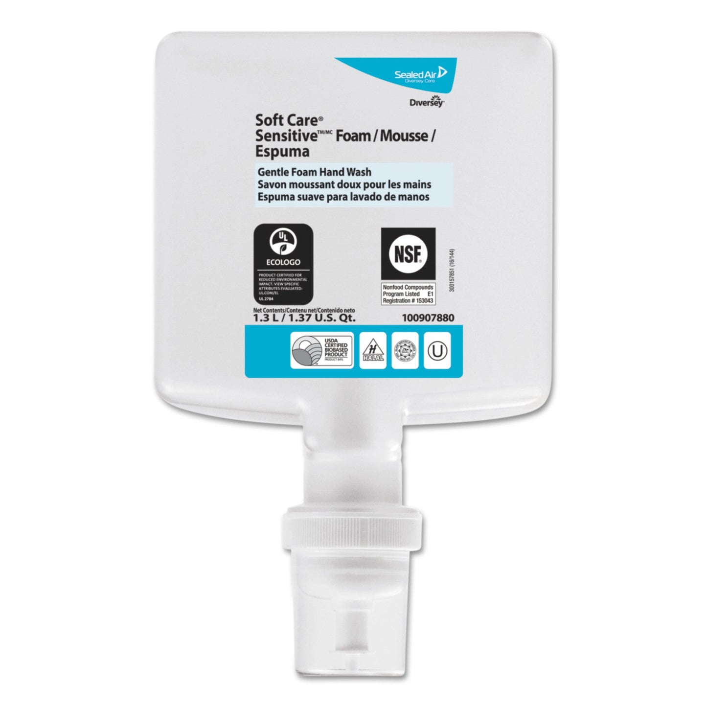 Soft Care Soft Care Sensitive Foam; 1.3 Liter; 6 Per Case - High Mart Wholesale