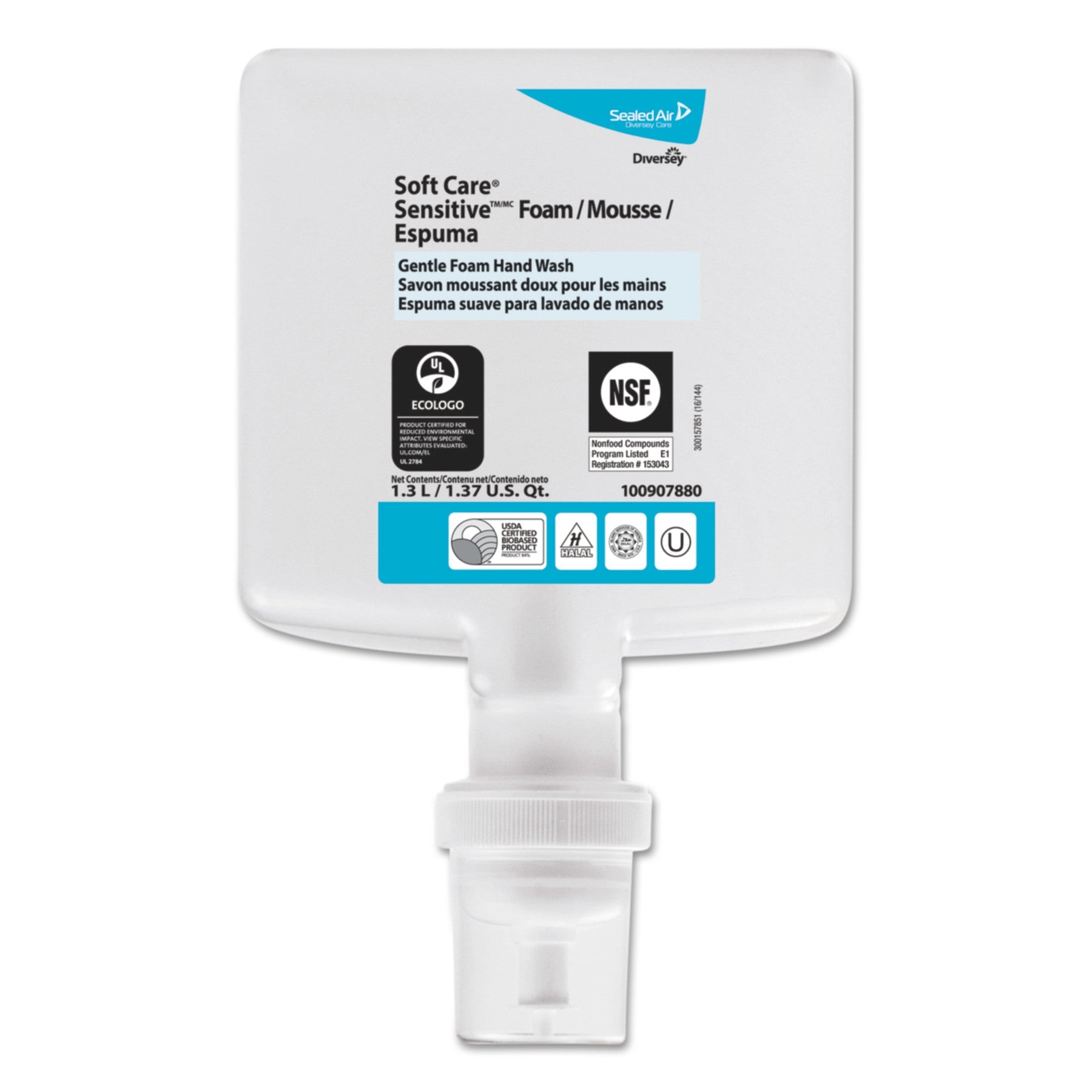 Soft Care Soft Care Sensitive Foam; 1.3 Liter; 6 Per Case - High Mart Wholesale