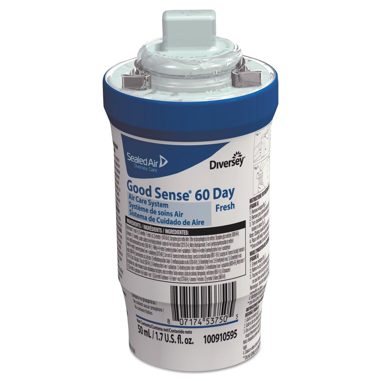Good Sense Air Freshener Refill Fresh 1.7 Oz Ounce; 1.7 Fluid Ounces; 6 Per Case - High Mart Wholesale