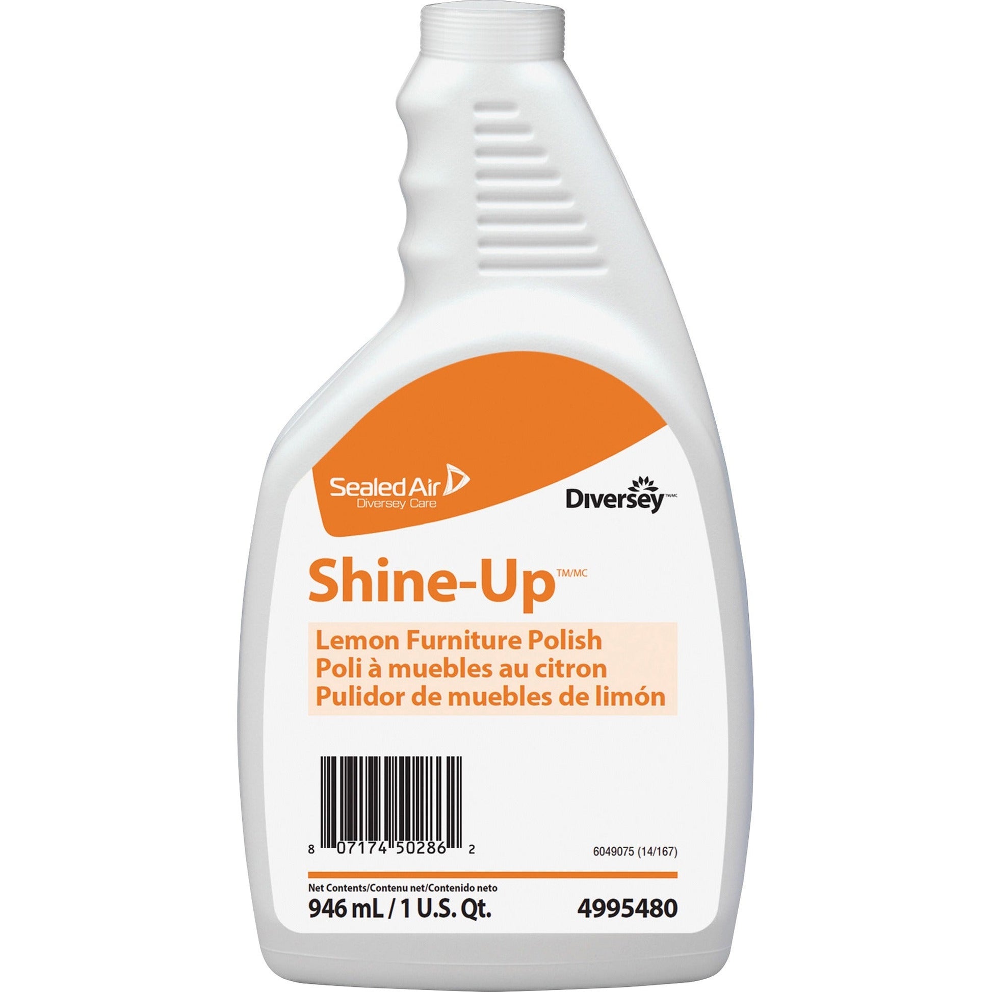 Shine-Up Lemon Furniture Polish Two 1.4 Light; 32 Fluid Ounces; 12 Per Case - High Mart Wholesale