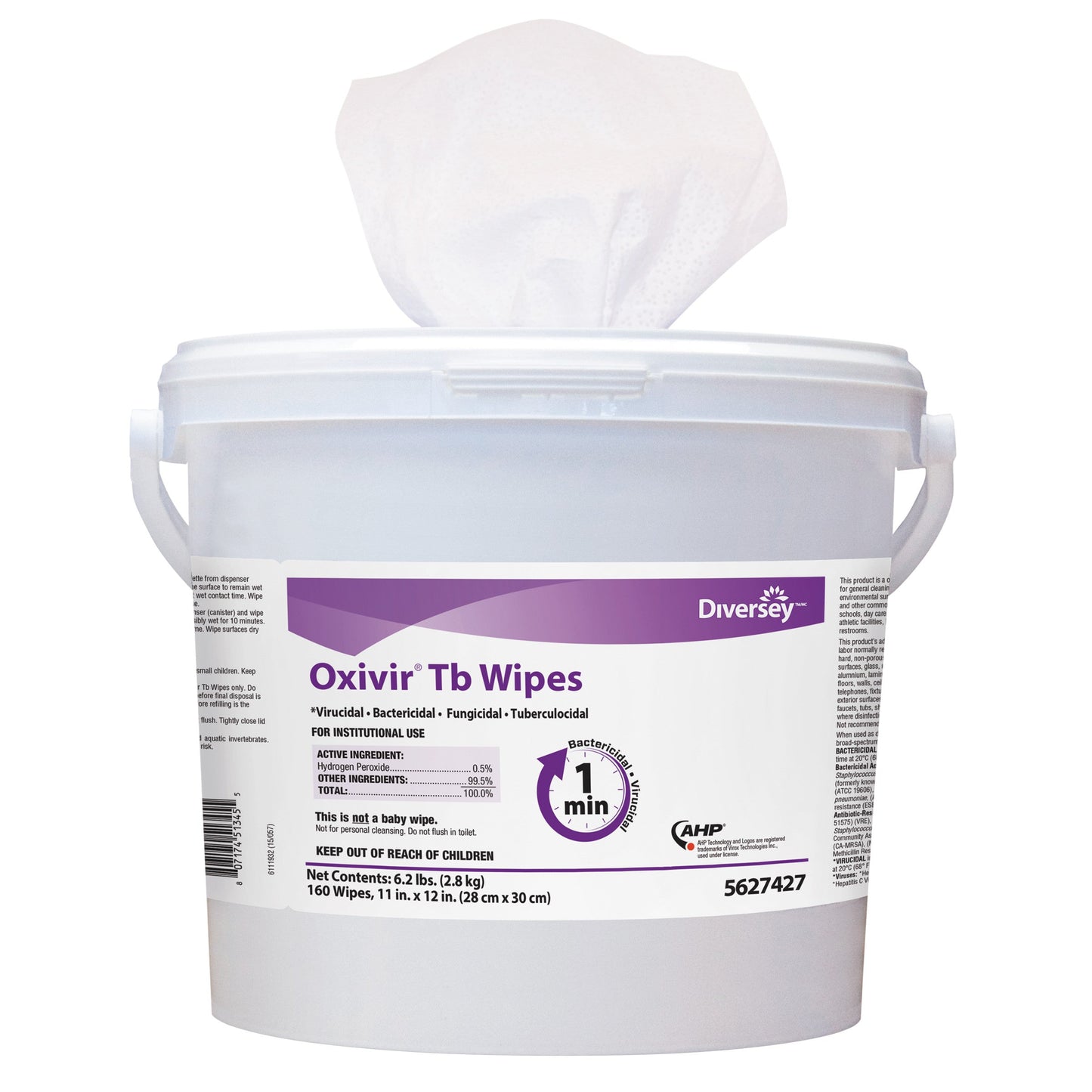 Oxivir Oxivir Tb Wipes; 60 Each; 12 Per Case - High Mart Wholesale