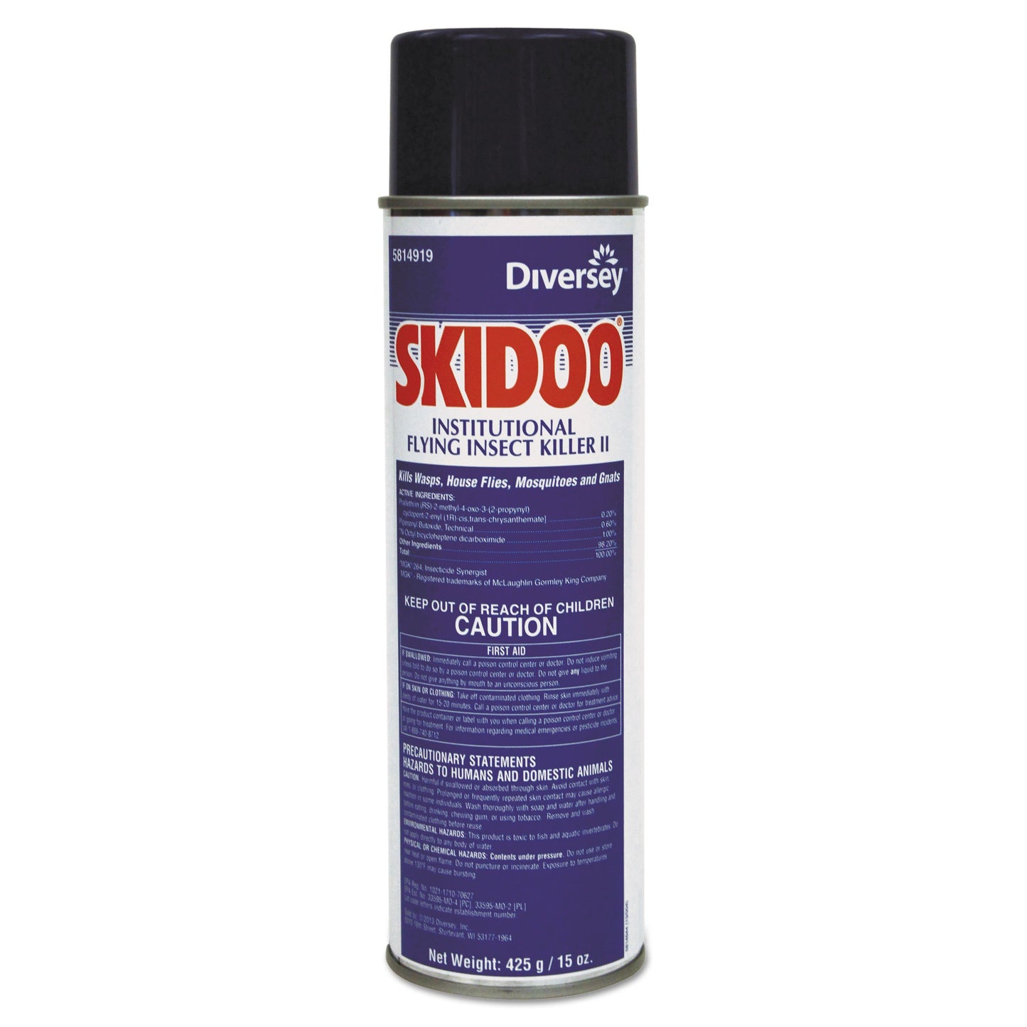 Skidoo Institutional Flying Insect Killer; 15 Fluid Ounces; 6 Per Case - High Mart Wholesale