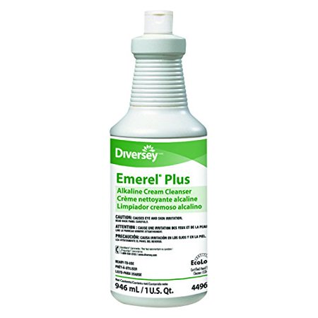 Diversey Emerel Plus Creme Cleanser; 32 Ounces; 12 Per Case - High Mart Wholesale