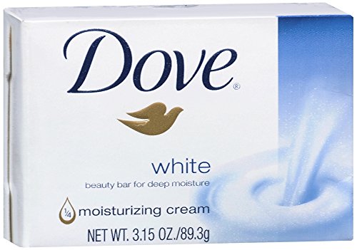 Dove Regular White Soap; 3.17 Ounces; 8 Per Box; 6 Per Case