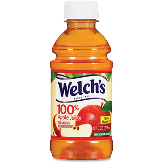 Welch's 100% Apple Juice; 10 Fluid Ounce; 24 Per Case - High Mart Wholesale