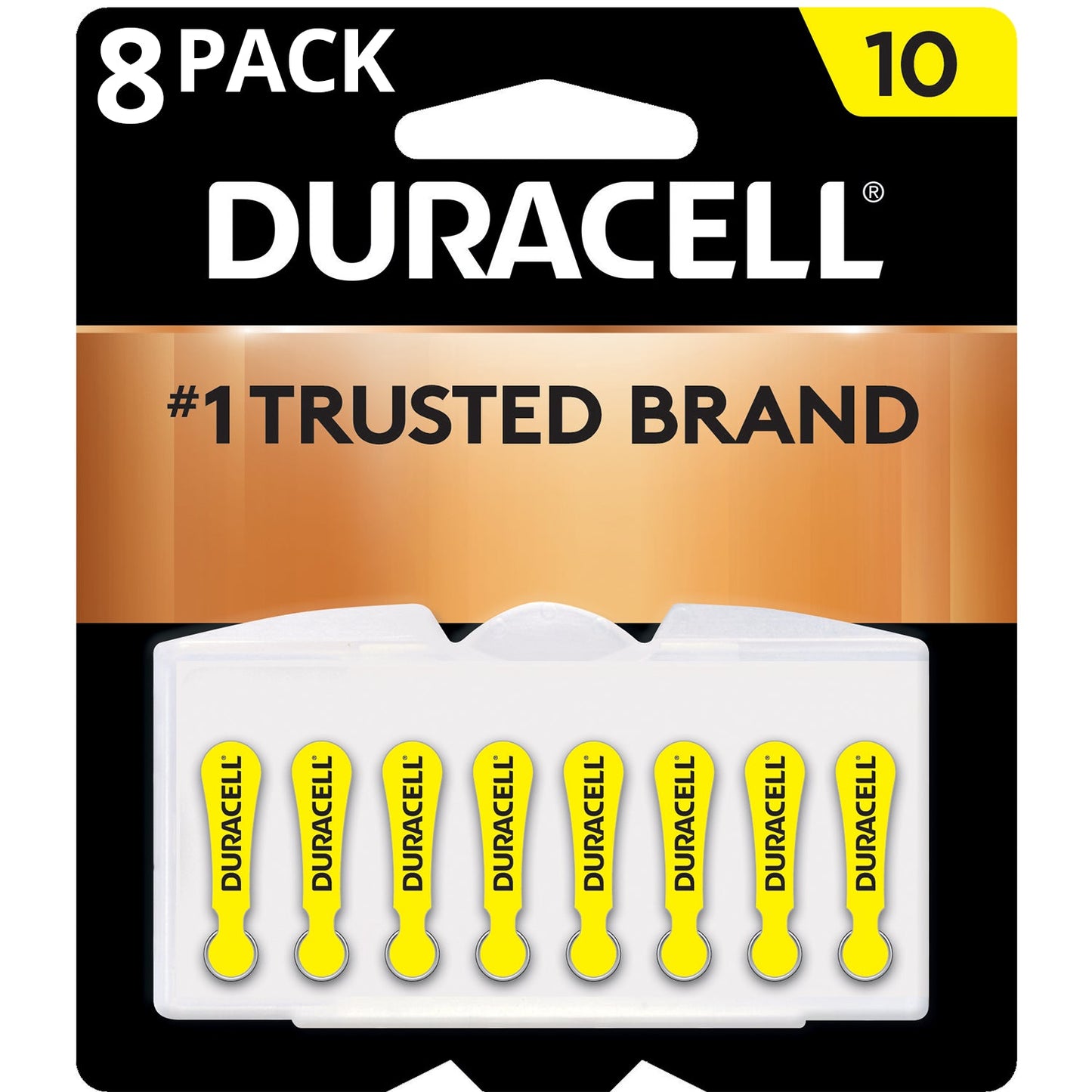 Duracell Hearing Aid Battery 10Bcd8; 8 Count; 6 Per Box; 6 Per Case - High Mart Wholesale