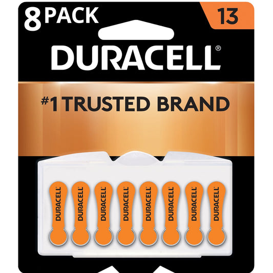 Duracell Duracell Hearing Aid Battery Type 13; 8 Count; 6 Per Box; 6 Per Case - High Mart Wholesale