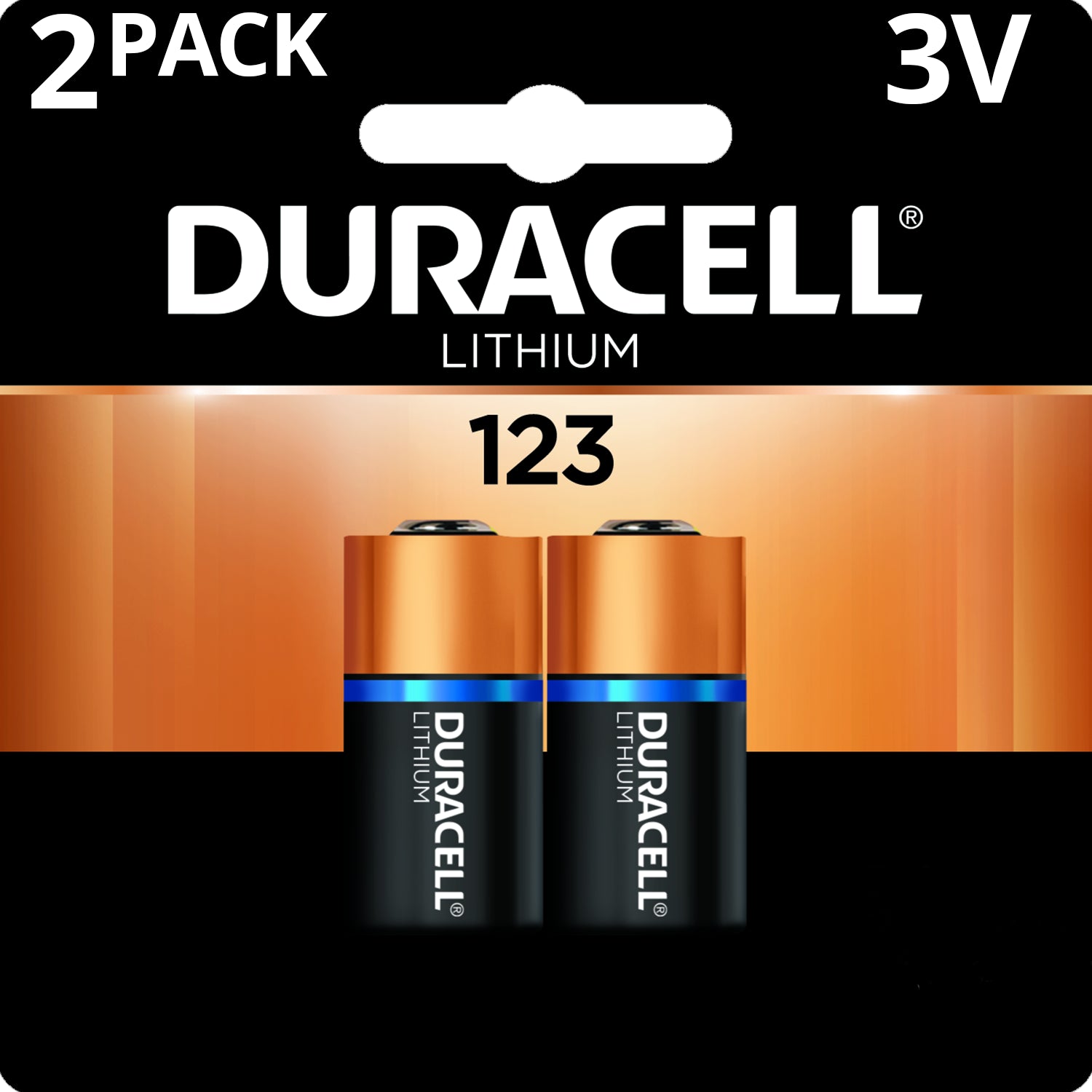 Duracell Duracell Ultra Lithium 123; 2 Count; 6 Per Box; 6 Per Case - High Mart Wholesale