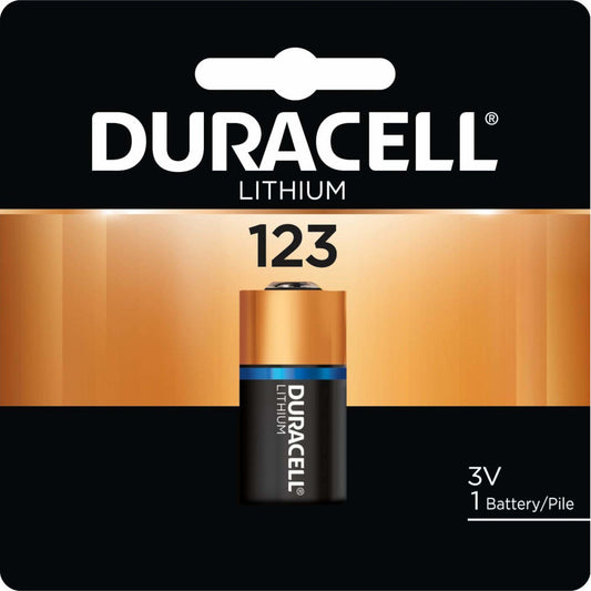 Duracell Duracell Ultra Lithium 123; 1 Count; 6 Per Box; 6 Per Case - High Mart Wholesale