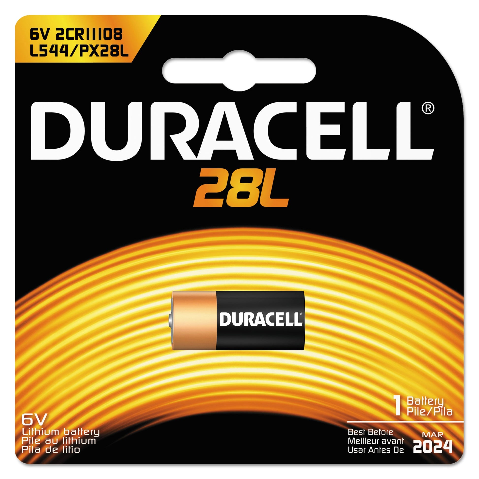 Duracell Duracell Battery 28L; 1 Count; 6 Per Box; 6 Per Case - High Mart Wholesale