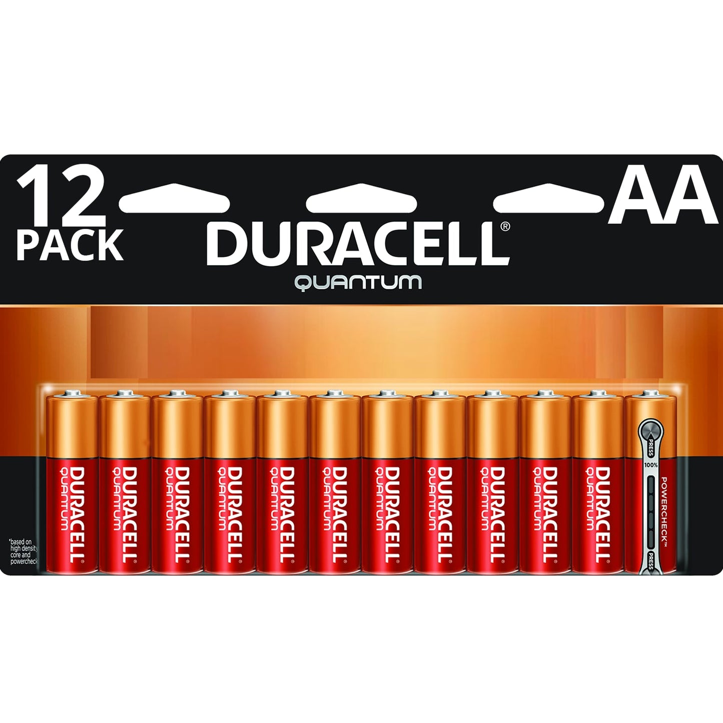 Duracell Quantum Aa12b2w 12 Pack; 12 Count; 12 Per Case - High Mart Wholesale