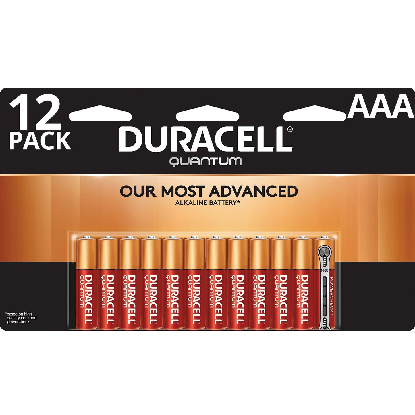 Duracell Quantum Aaa12b2w 10 Pack; 12 Count; 10 Per Case - High Mart Wholesale