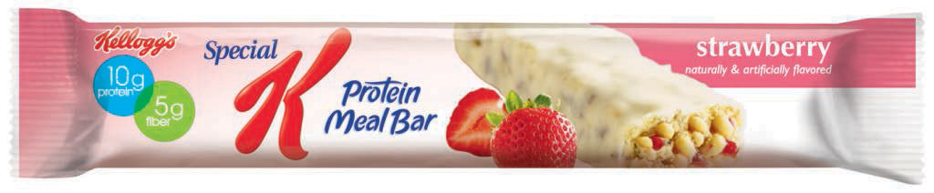 Kellogg's Special K Strawberry Protein Meal Bars; 1.59 Ounces; 8 Per Box; 6 Per Case