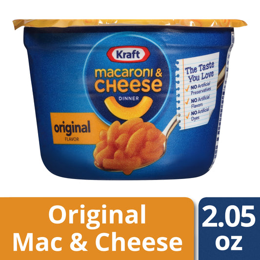 Kraft Original Easy Macaroni Entree; 2.05 Ounce; 10 Per Case