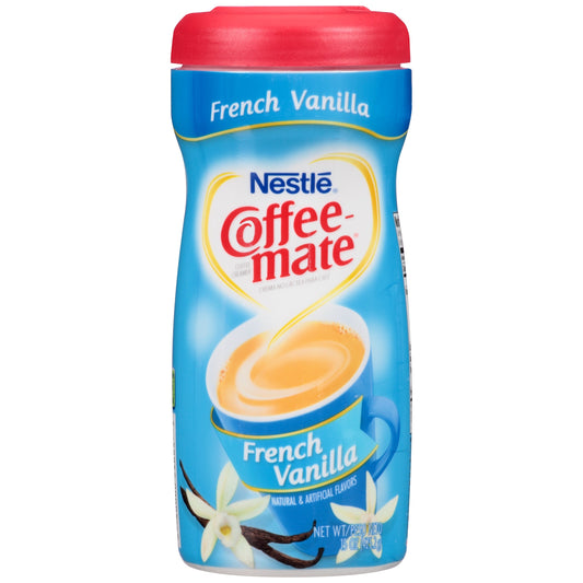 Coffee Mate French Vanilla Powder Creamer; 15 Ounces; 12 Per Case - High Mart Wholesale
