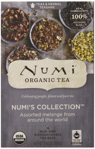 Numi Organic Tea Numi's Collection; 16 Count; 6 Per Case - High Mart Wholesale