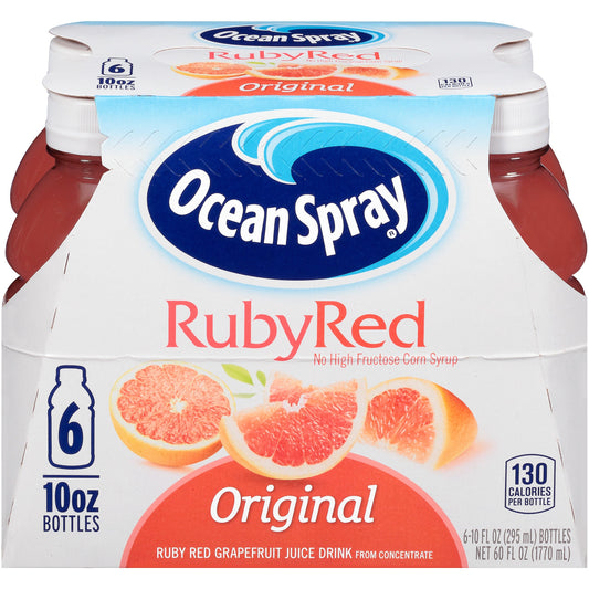 Ocean Spray Ruby Red Grapefruit Juice; 60 Fluid Ounce; 4 Per Case