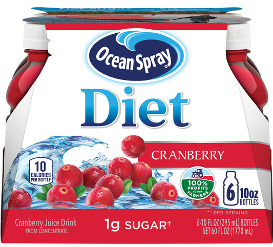 Ocean Spray Diet Cranberry; 60 Fluid Ounces; 4 Per Case