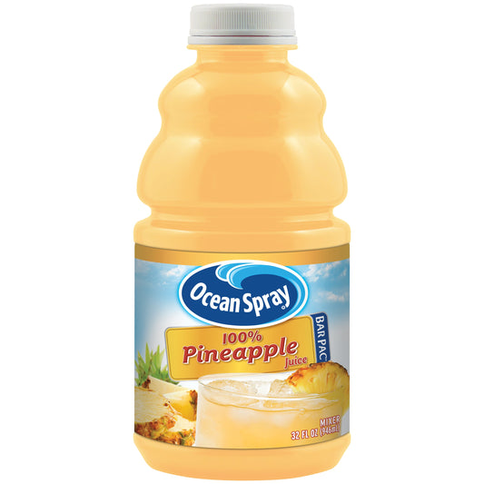 Ocean Spray Bar Pac Pineapple Juice; 32 Fluid Ounce; 12 Per Case
