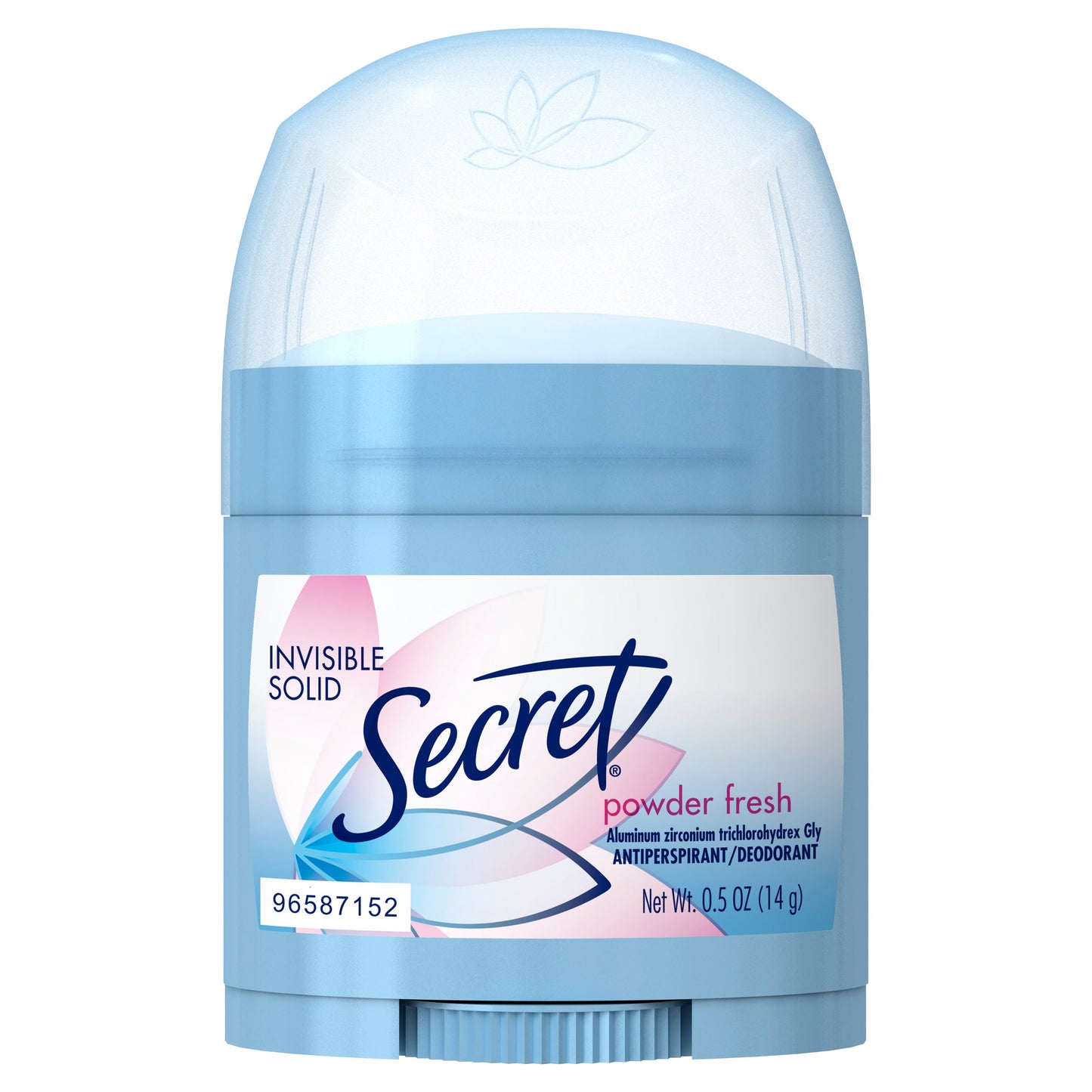 Secret Invisible Solid Deodorant Powder Fresh Trial; 0.5 Ounce; 6 Per Box; 4 Per Case