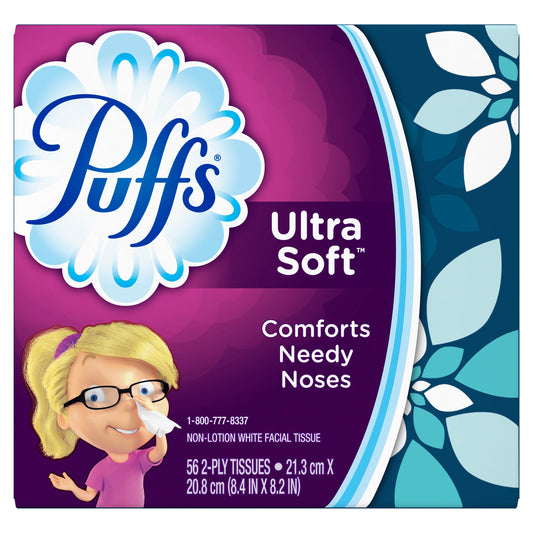 Puffs Cube Ultra; 56 Count; 24 Per Case