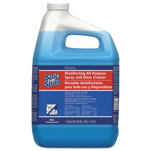 Spic & Span Professional Disinfecting All Purpose And Glass Cleaner Ready-To-Use; 1 Gallon; 3 Per Case