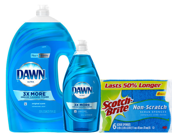 Dawn Dishwashing Liquid Original Regular; 75 Fluid Ounce; 6 Per Case