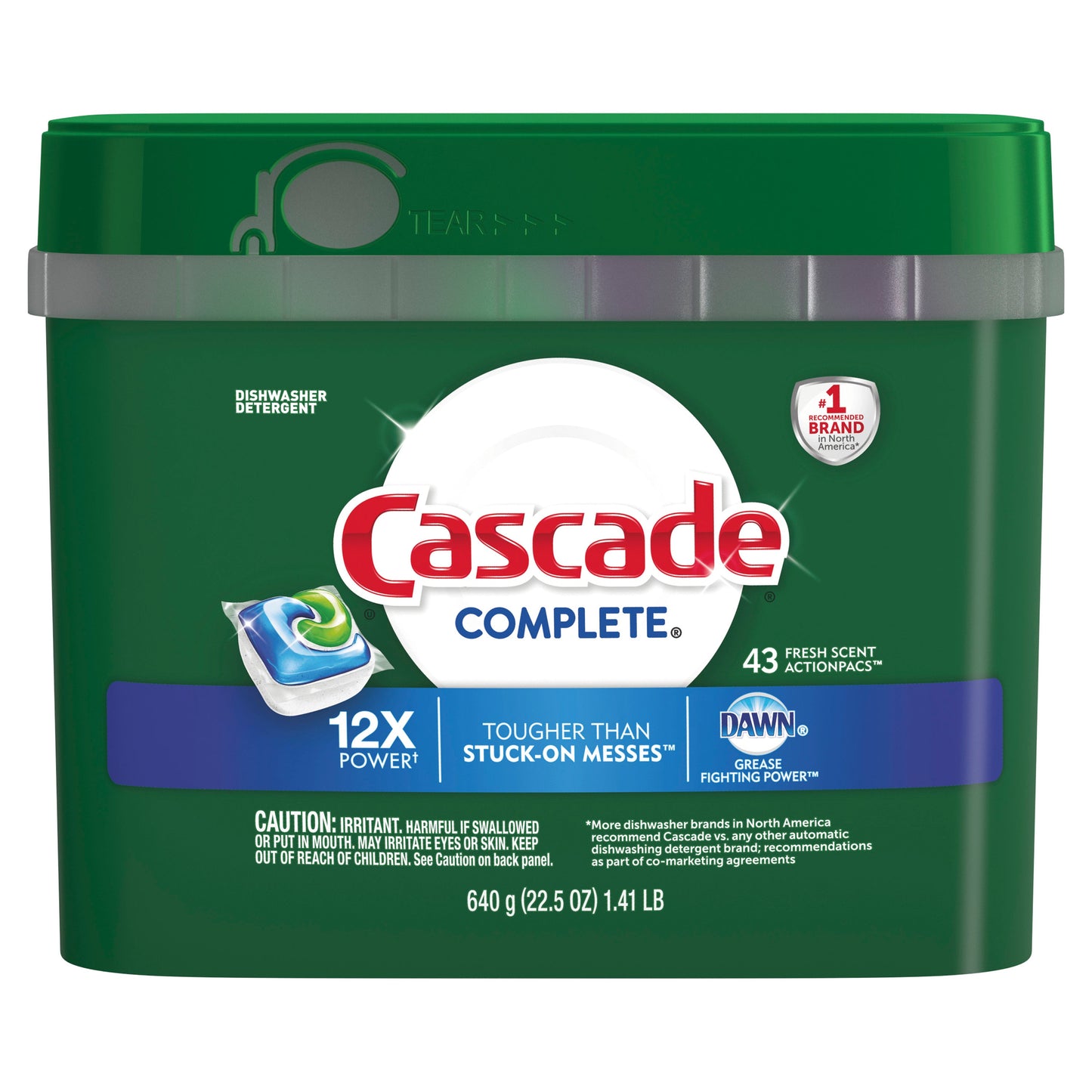 Cascade Cascade Pouch Liquid & Powder; 1.41 Pounds; 6 Per Case