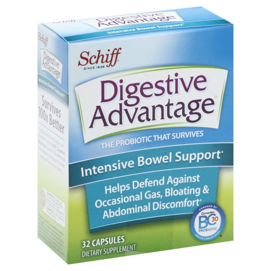 Digestive Advantage Intensive Bowel Support Capsule; 32 Each; 4 Per Box; 9 Per Case - High Mart Wholesale