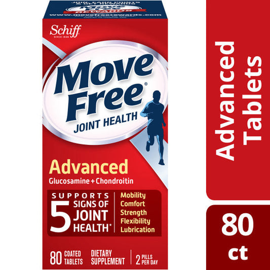Move Free Advanced Joint Health Tablets; 80 Each; 3 Per Box; 4 Per Case