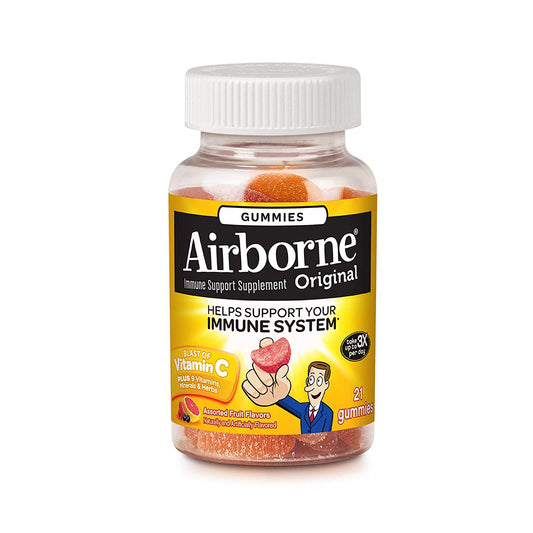 Airborne Gummies 21 Count; 21 Each; 3 Per Box; 4 Per Case