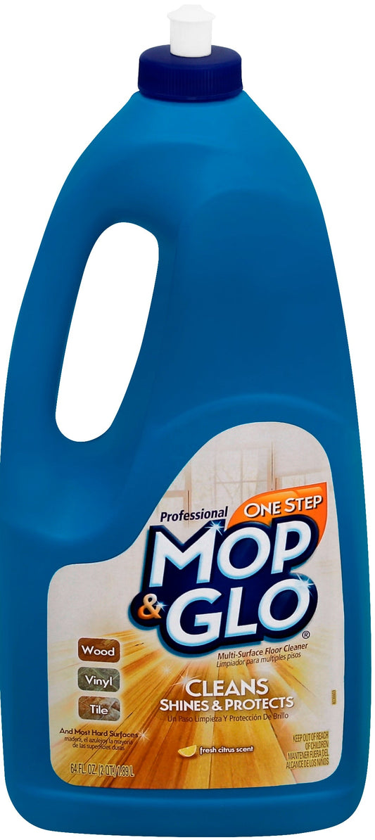 Mop&Glo Cleaner Floor; 64 Fluid Ounces; 6 Per Case