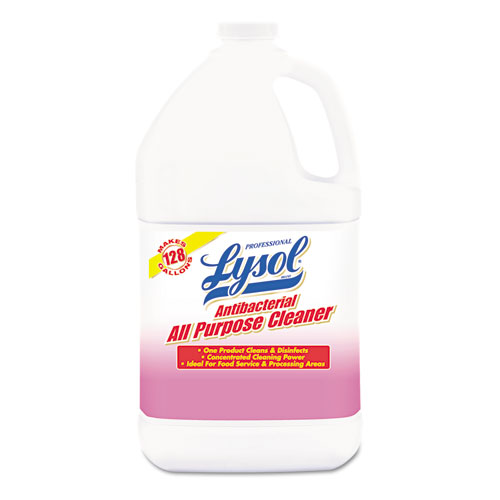 Lysol Cleaner Antibacterial All Purpose; 1 Gallon; 4 Per Case