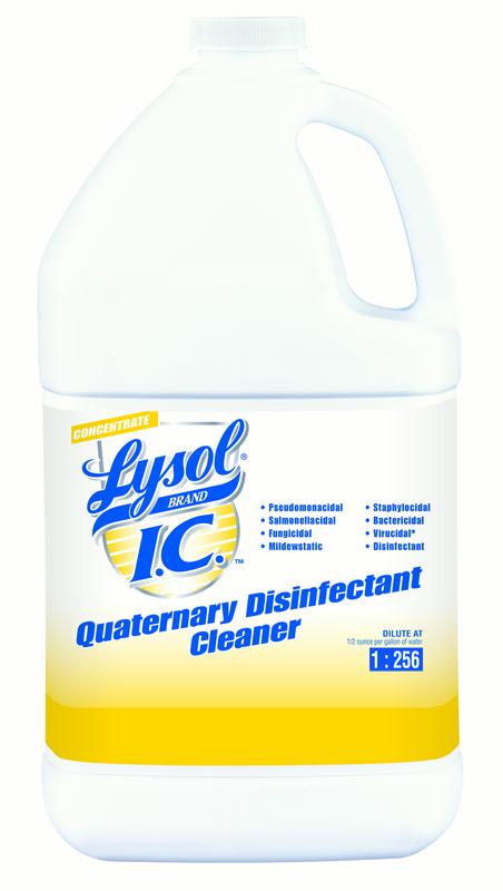 Lysol Disinfectant Quaternary Container; 1 Gallon; 4 Per Case