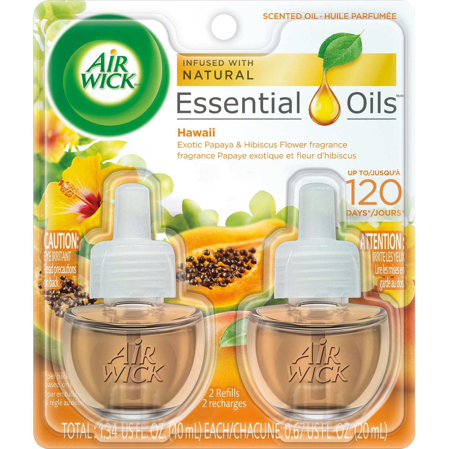 Airwick Scented Oil Refill Hawaiian Tropical Sunset; 1.34 Fluid Ounce; 6 Per Case - High Mart Wholesale