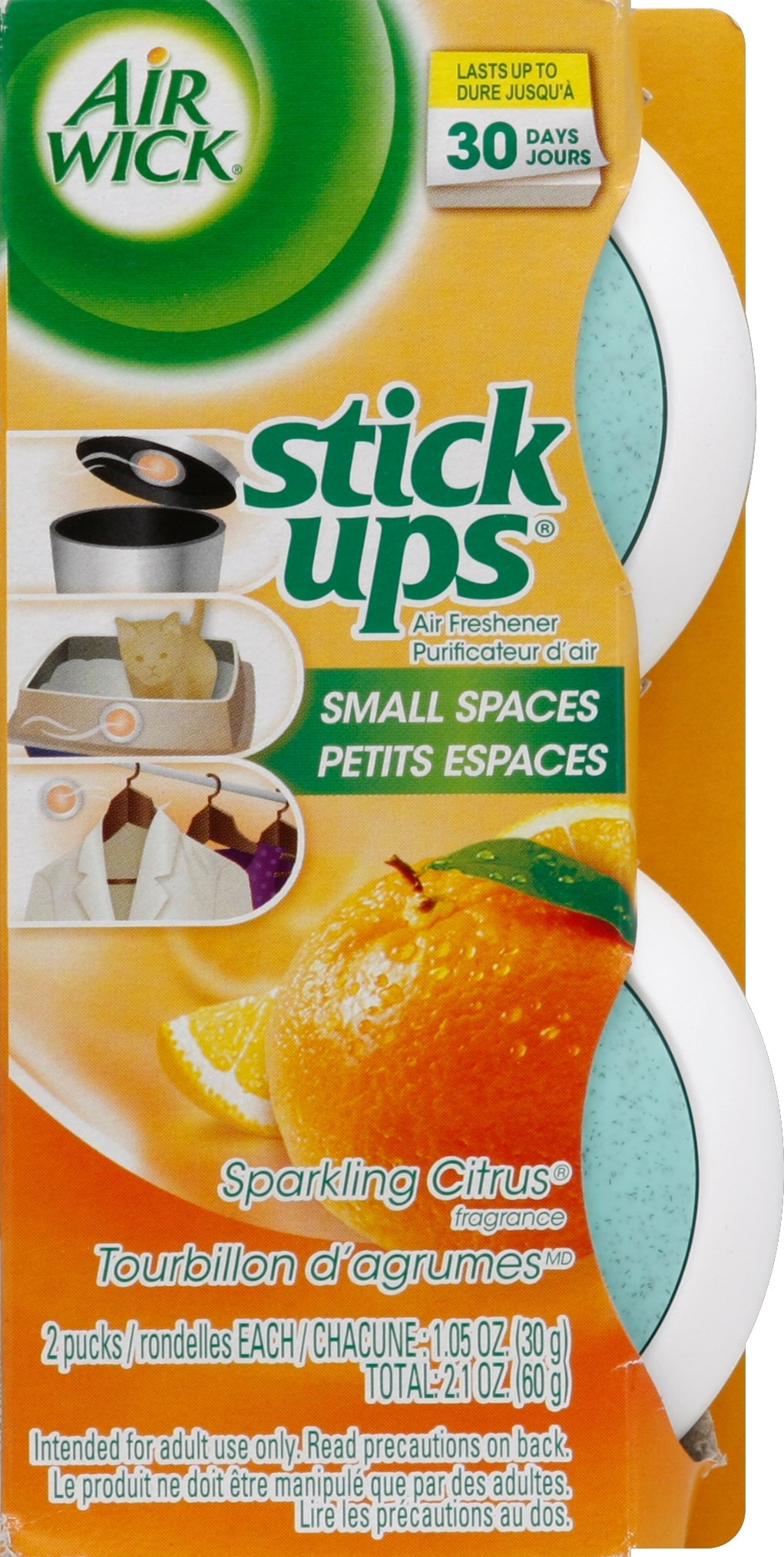 Airwick Airwick Stick Up Sparkling Citrus; 12 Each; 1 Per Case - High Mart Wholesale